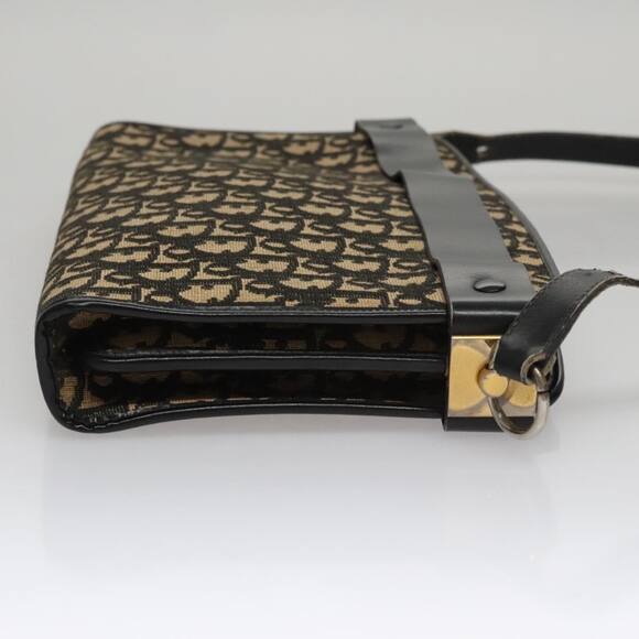 DIOR Trotter Canvas Shoulder Bag Navy - Picture 4 of 12